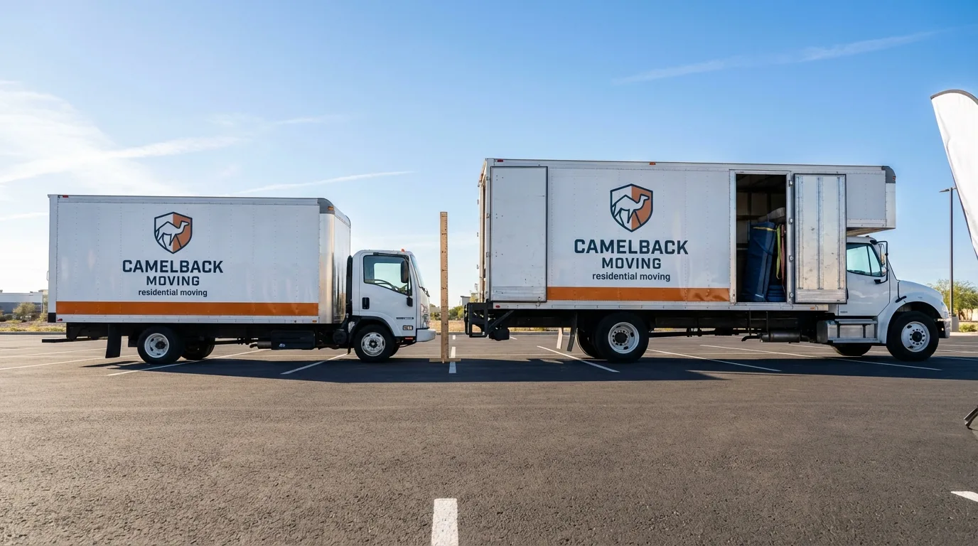 Moving truck size capacity guide in North Las Vegas